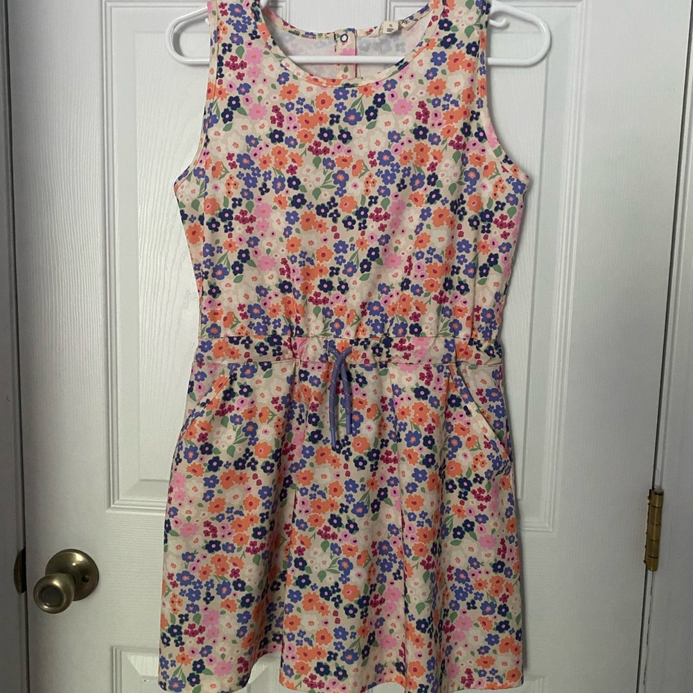 Bass Pro Shops Floral Kids Dress - multi colored